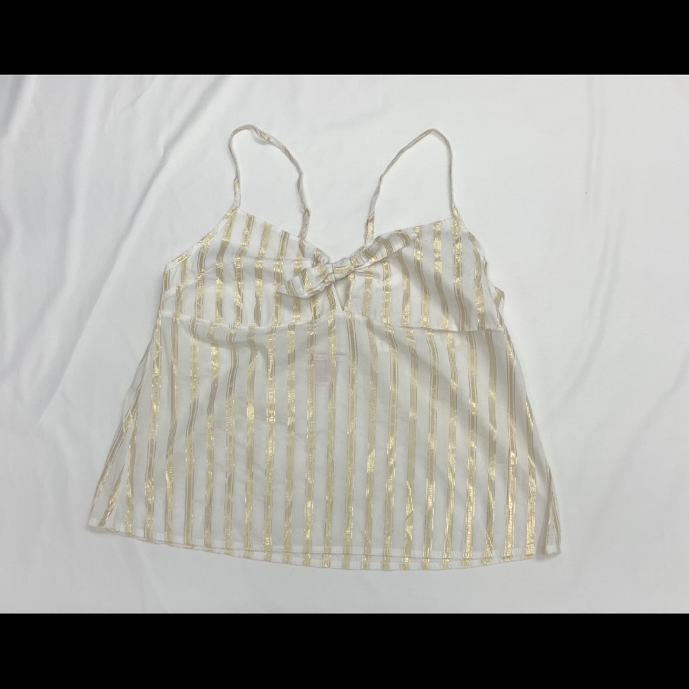 Stripped sleeping cami